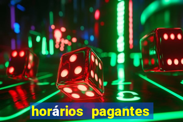 horários pagantes fortune rabbit hoje